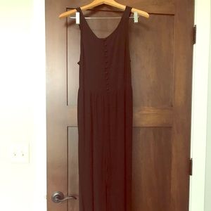 Madewell black jumpsuit